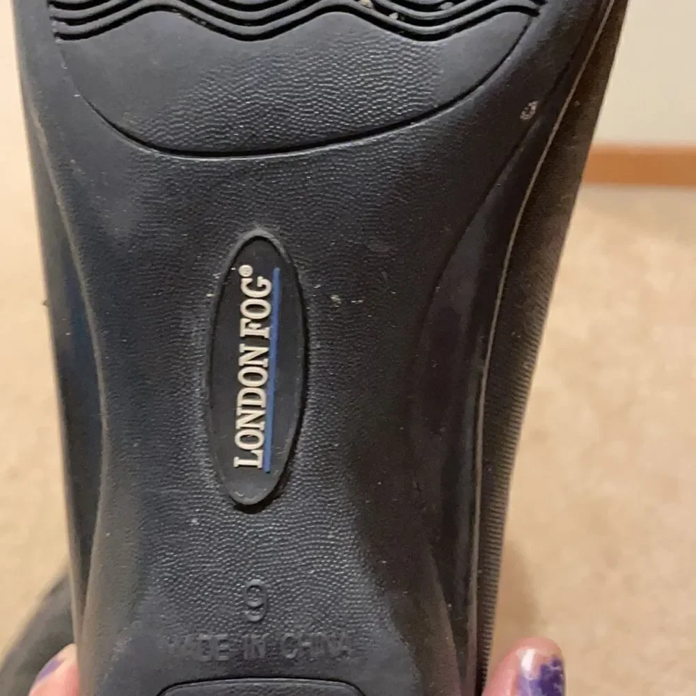 London Fog rain boots